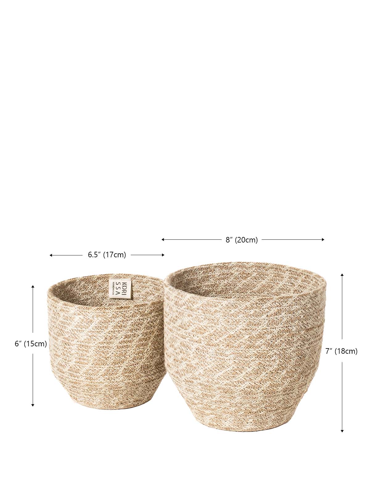 Handcrafted Jute Storage Bin | Serene Home Organizer