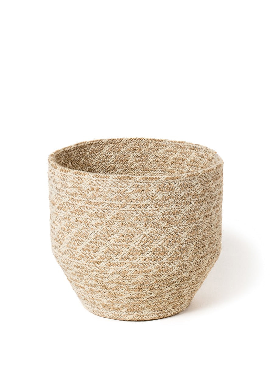 Handcrafted Jute Storage Bin | Serene Home Organizer