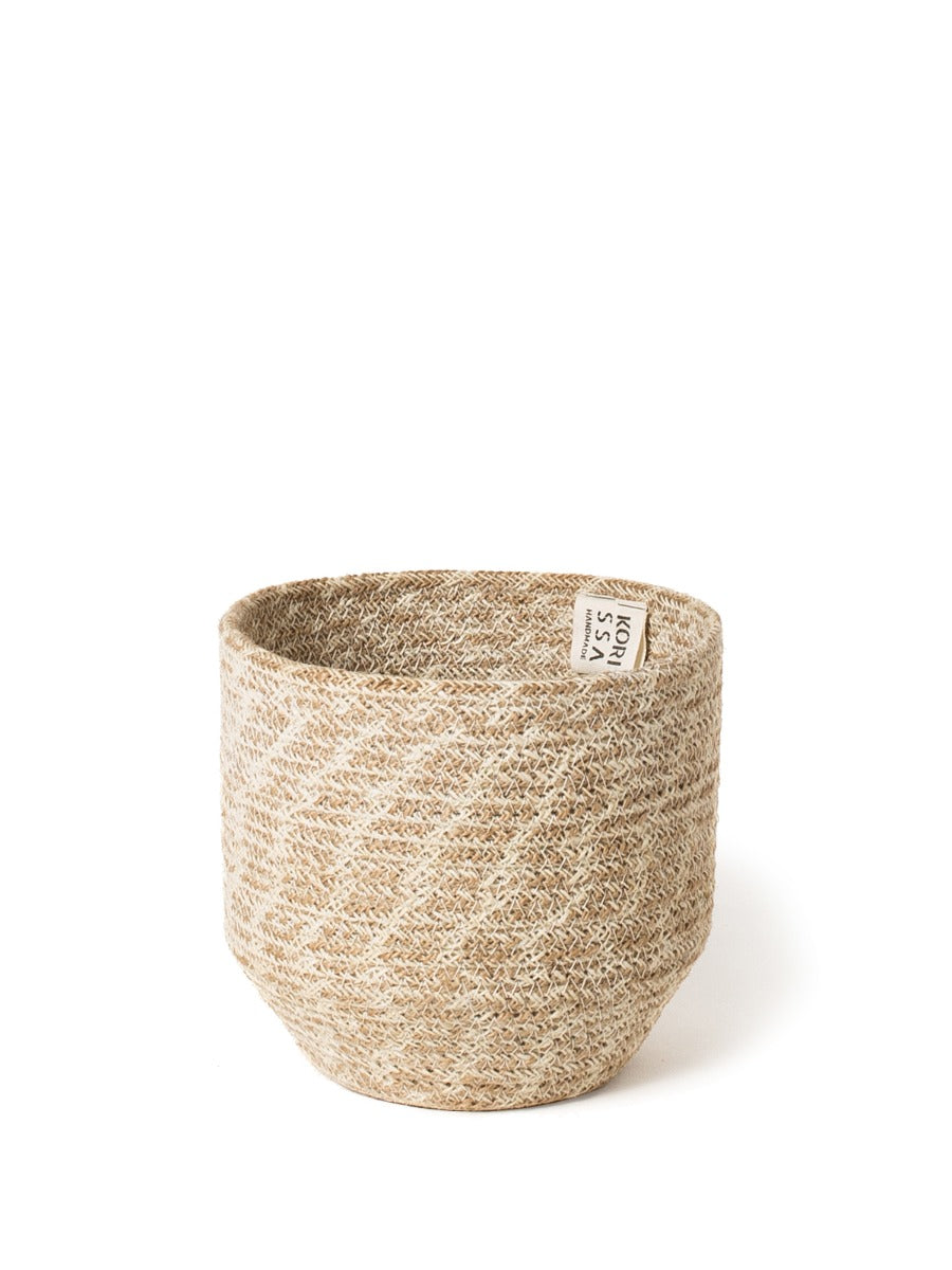 Handcrafted Jute Storage Bin | Serene Home Organizer
