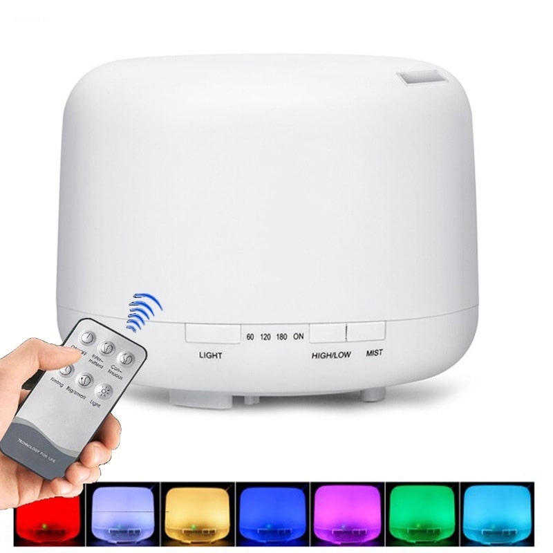 Serene Aura Diffuser with Remote