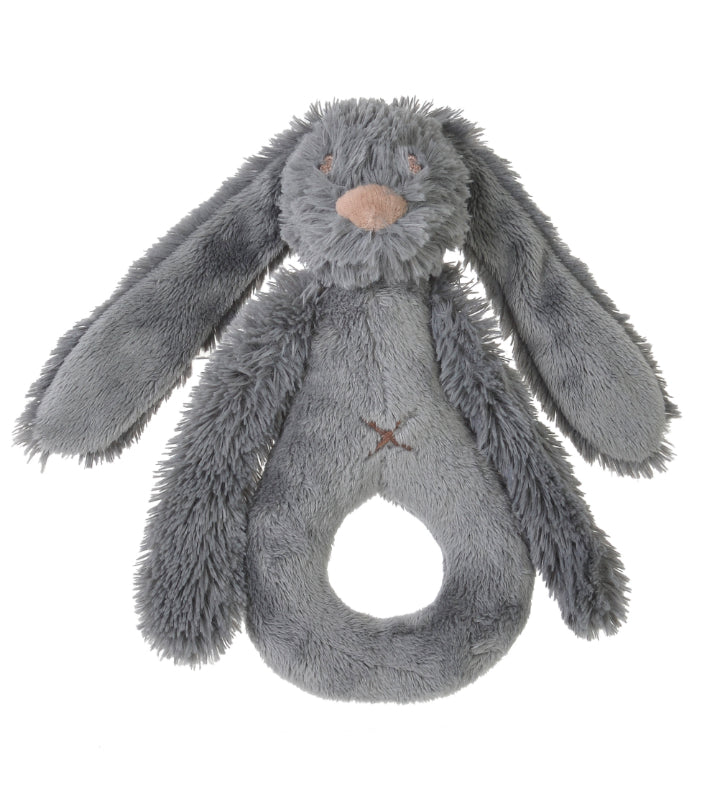Graphite Harmony Rabbit Rattle