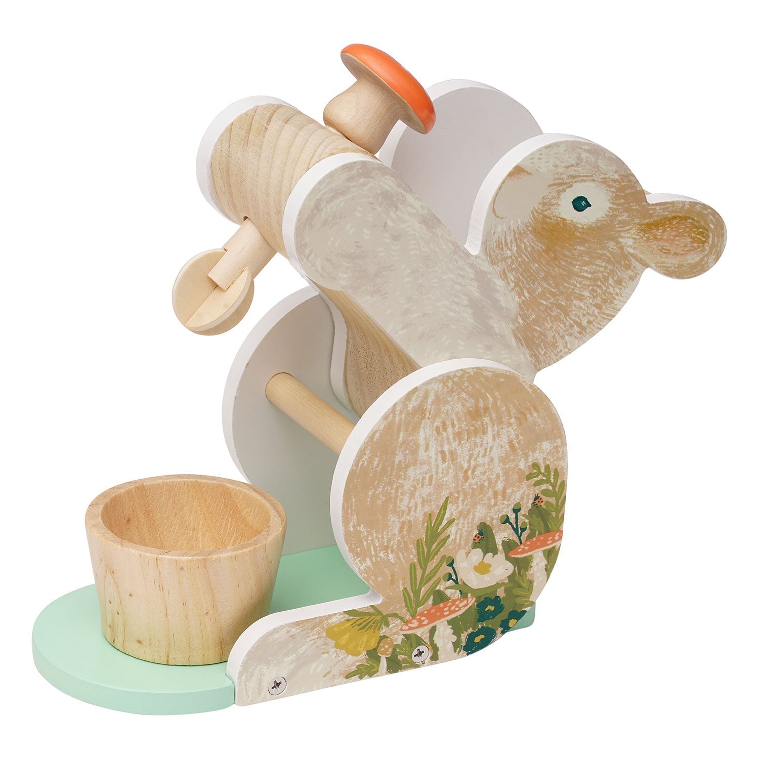 Gentle Play Wooden Baking Set | Quiet Creativity Mixer