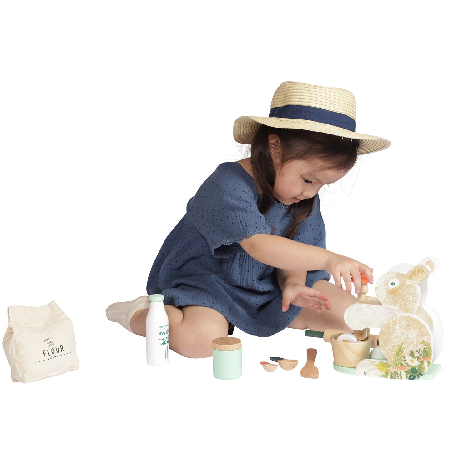 Gentle Play Wooden Baking Set | Quiet Creativity Mixer
