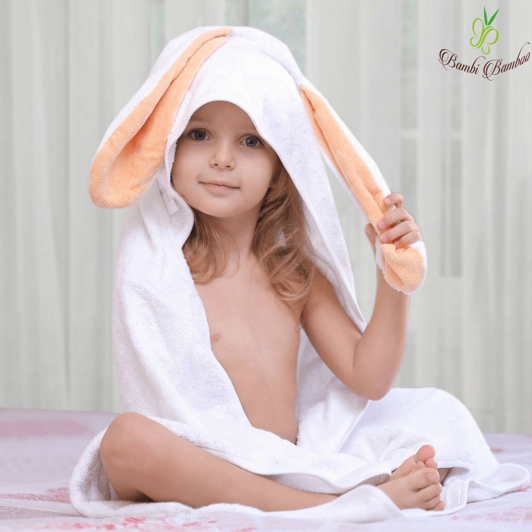 Amber Cloud Hooded Bath Set