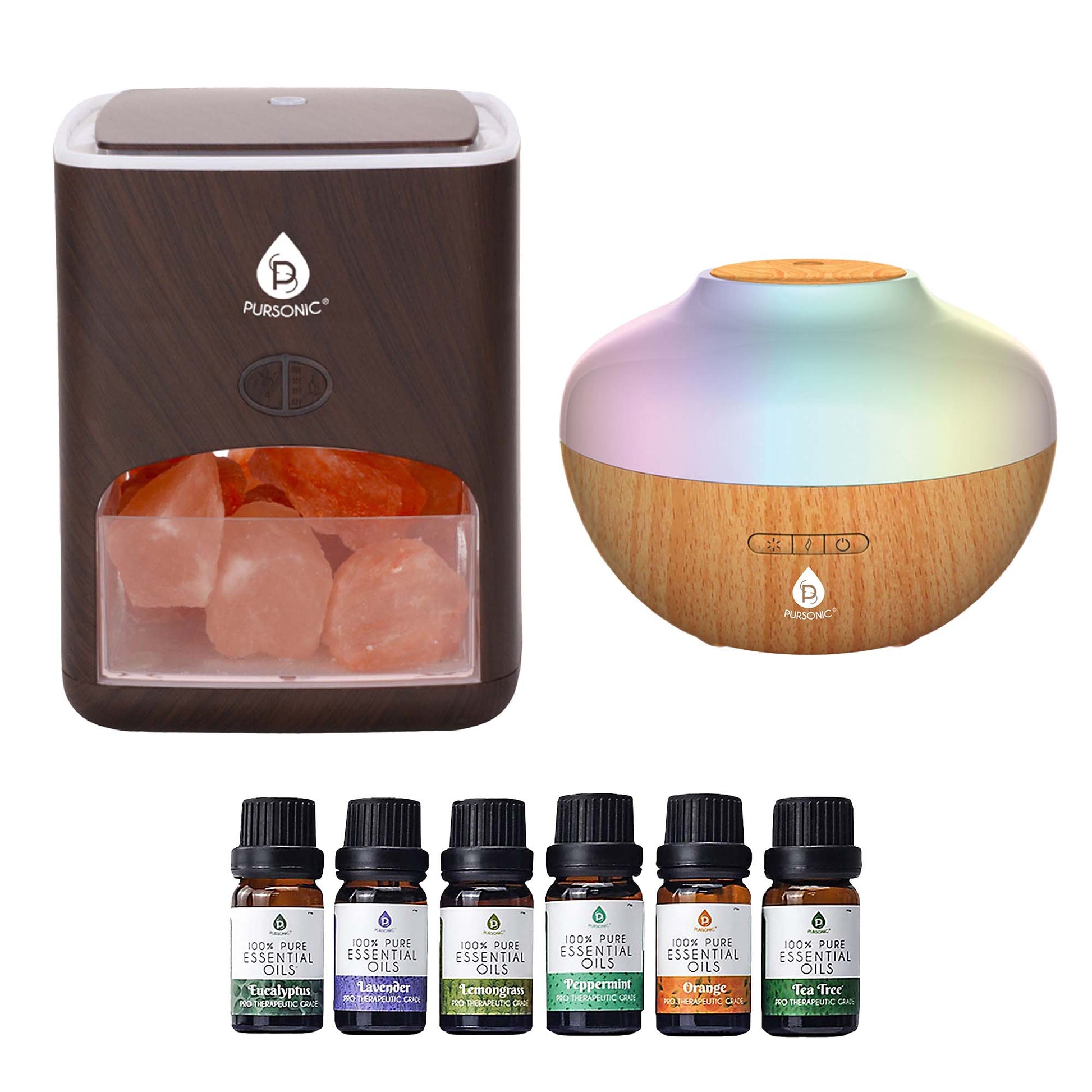 Himalayan Glow & Aroma Diffuser Set
