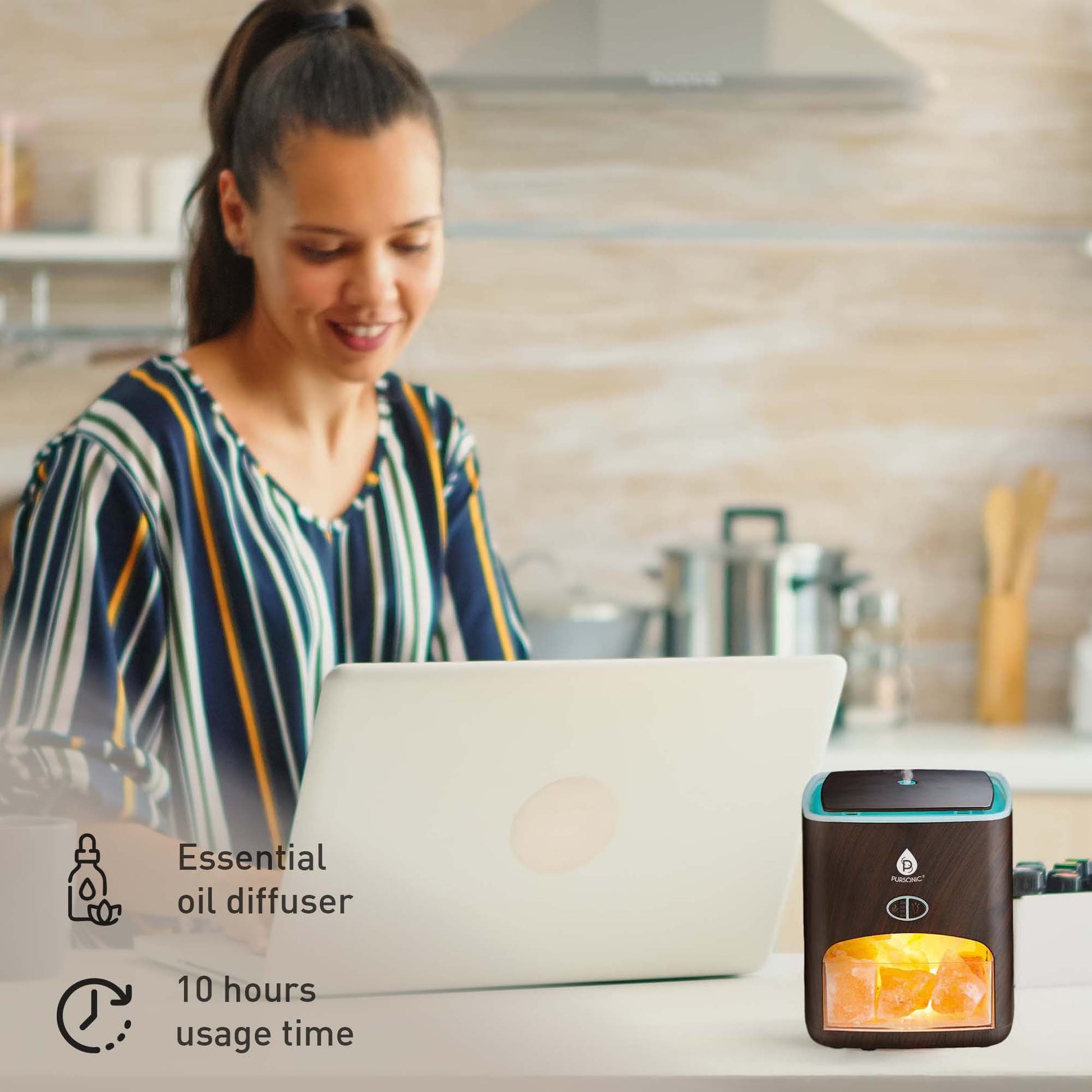 Himalayan Glow & Aroma Diffuser Set