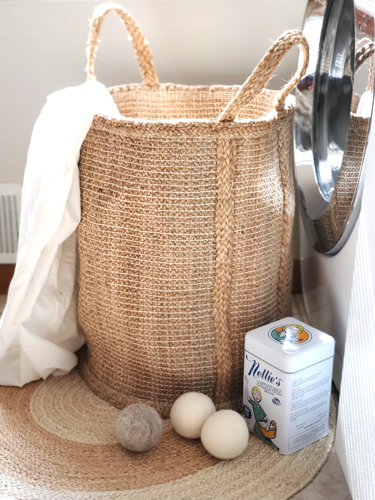 Natural Serenity Jute Hamper