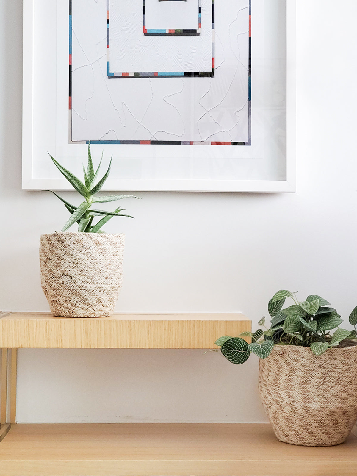Handcrafted Jute Storage Bin | Serene Home Organizer