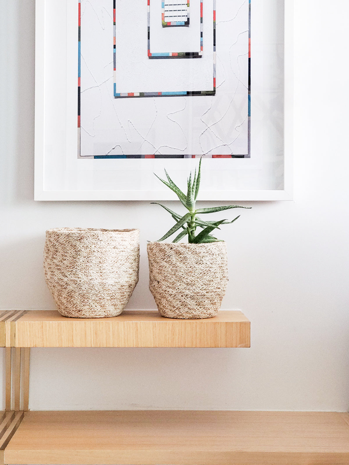 Handcrafted Jute Storage Bin | Serene Home Organizer