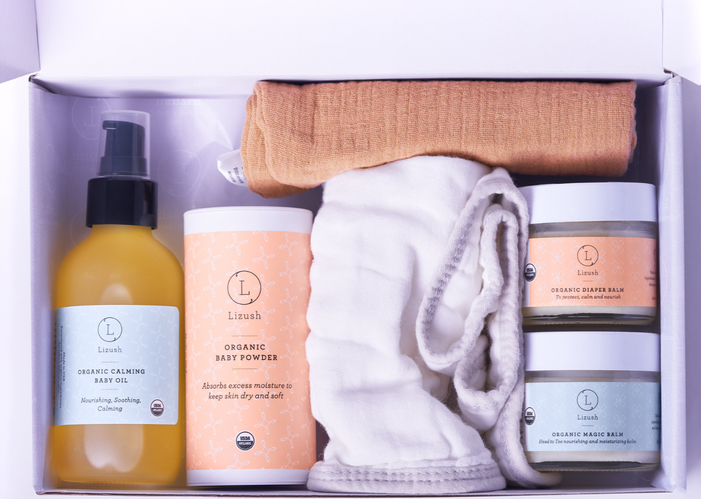 Organic Welcome Little One Gift Set