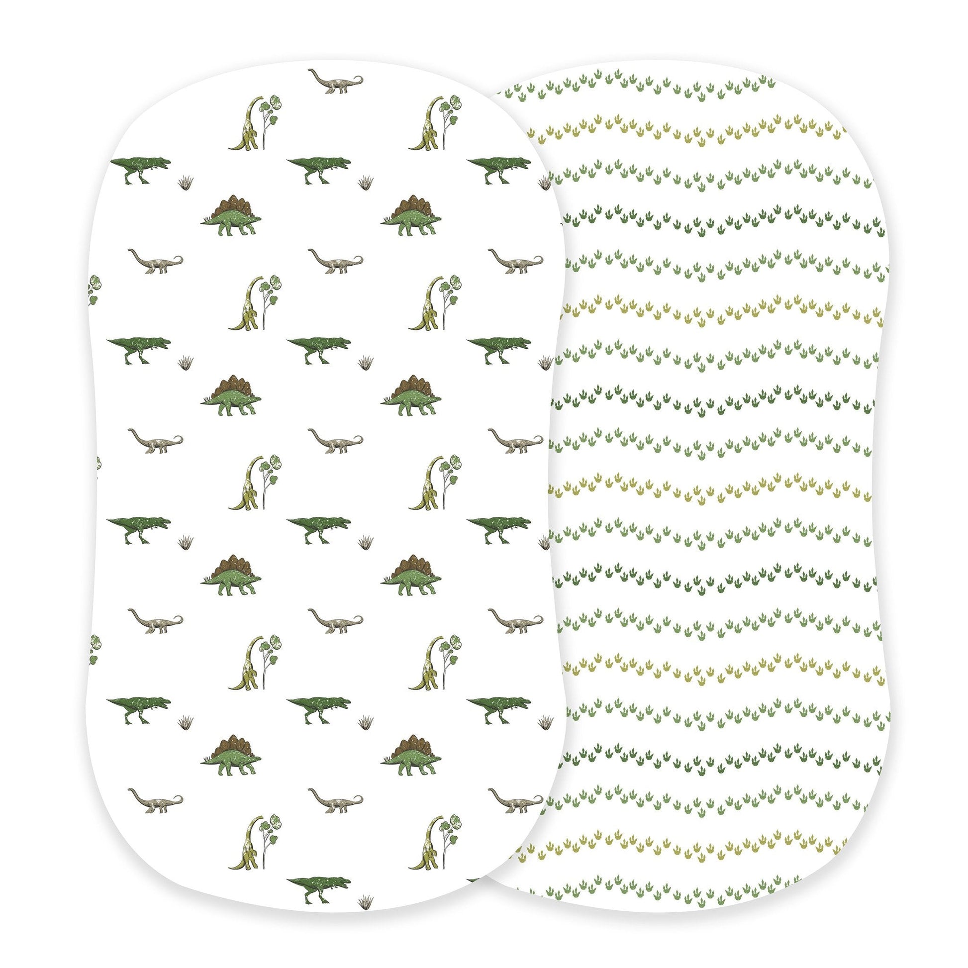 Dino Dream Cotton Bassinet Sheet