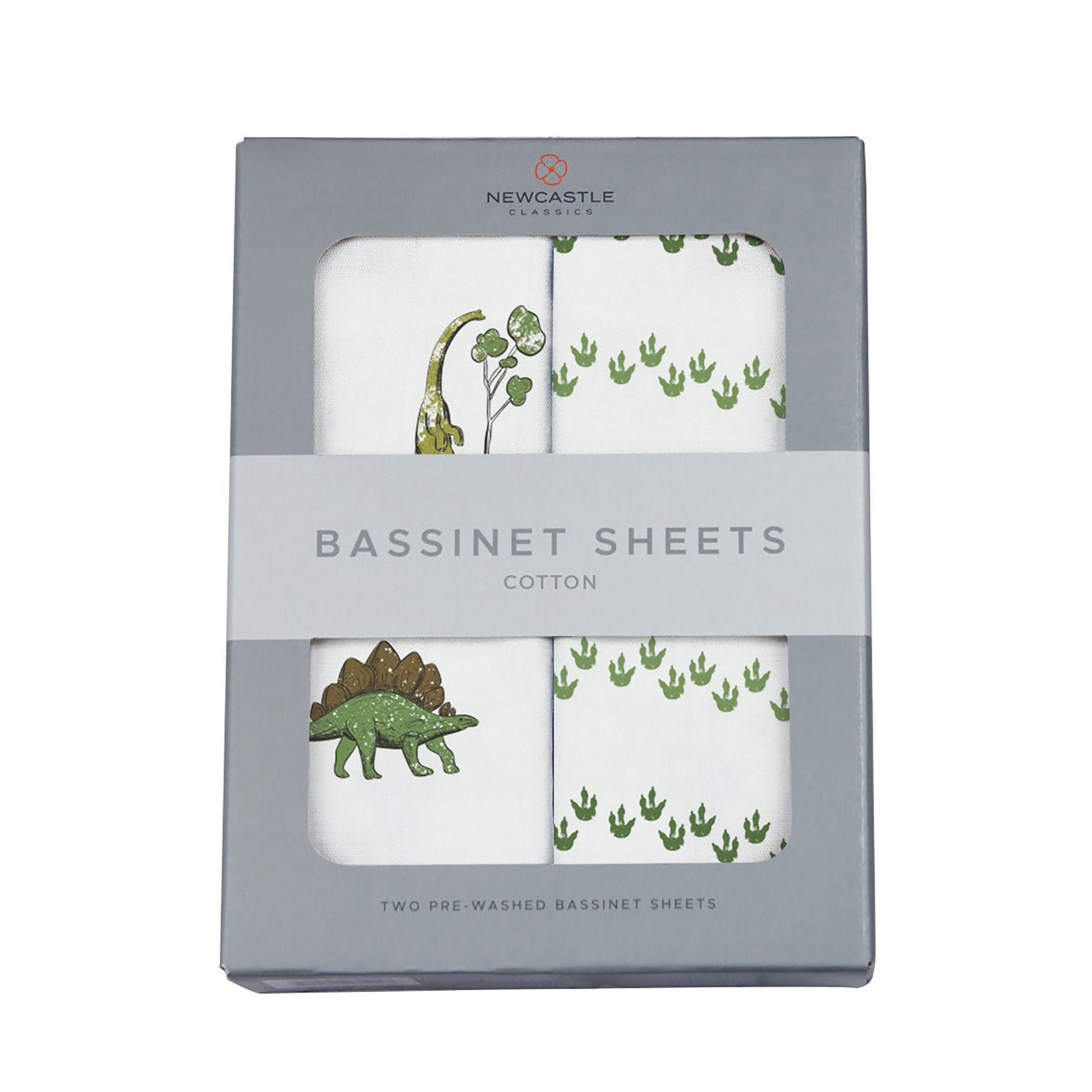 Dino Dream Cotton Bassinet Sheet