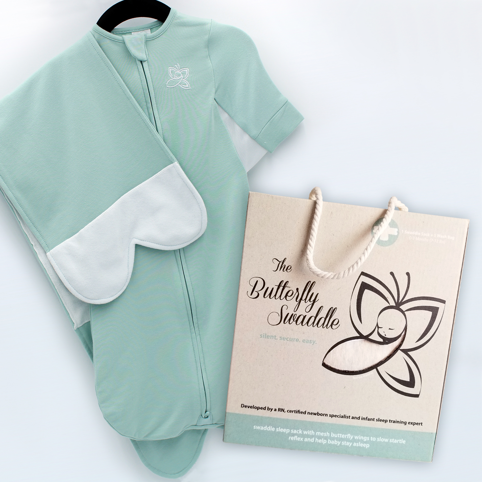 Serene Cocoon Organic Swaddle System